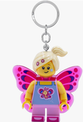 LEGO Butterfly Girl Keychain Light